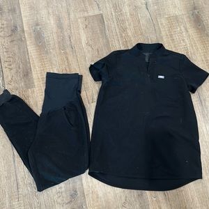 Maternity scrubs figs